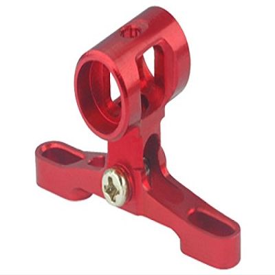 MICROHELI Precision CNC Main Rotor Hub Set (RED) - AXE100CP