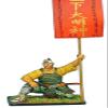 First Legion SAM035 Samurai Standard Bearer - Takeda Clan War Banner view 4