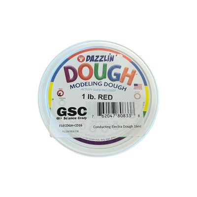 GSC International ELECDGH-CD16 Conducting Dough 16 oz. for Creating Electrical Circuits