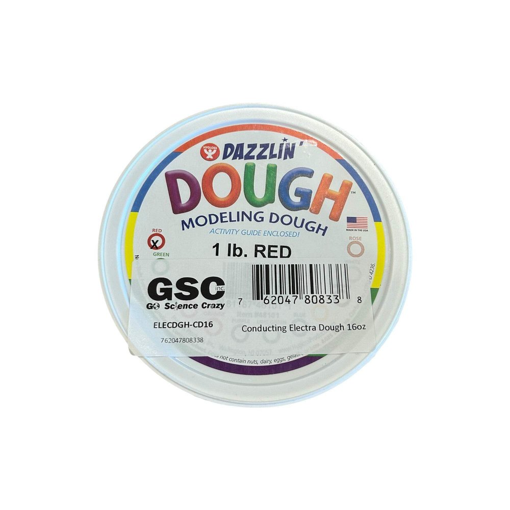 GSC International ELECDGH-CD16 Conducting Dough 16 oz. for Creating Electrical Circuits
