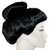 Lacey Wigs Geisha Girl Super Deluxe Black Costume Wig view 1