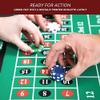 Hathaway Classic Monte Carlo 4 in 1 Casino Game Table - Includes Craps Table, Roulette Table Top, Blackjack Table Top Which Can Be Used as Poker Table Top, Bar Table Top, & Complete Game Accessories view 4