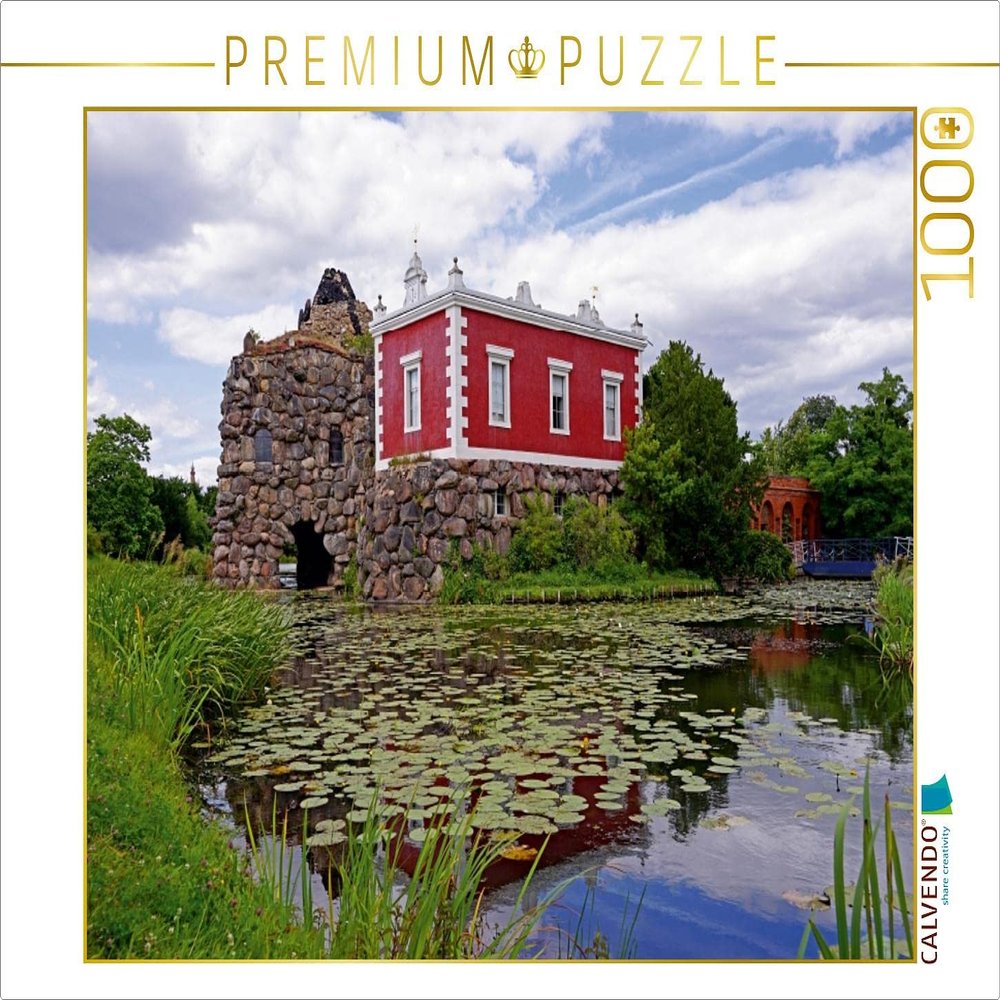 CALVENDO Puzzle Wrlitz Park - Villa Hammilton 1000 Pieces 64 x 48 cm from Fotine