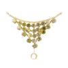 Boland 64475 Belly Dance Hand Chain with Finger Ring, Fashion Jewellery, Fortune Teller, Witch, Bracelet, Chain, Accessory, Costume, Carnival, Theme Party view 1