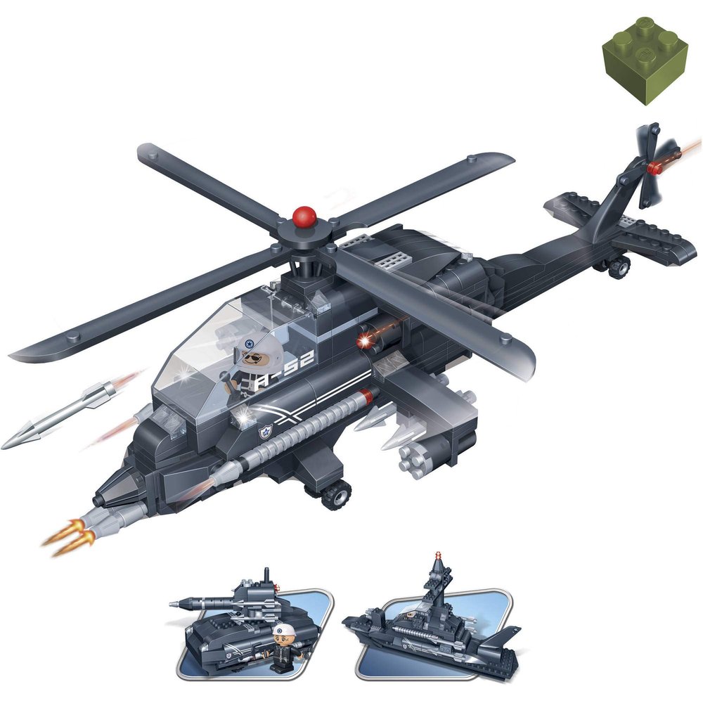 BanBao 3-In1 Helicopter Building Kit (295 Piece)