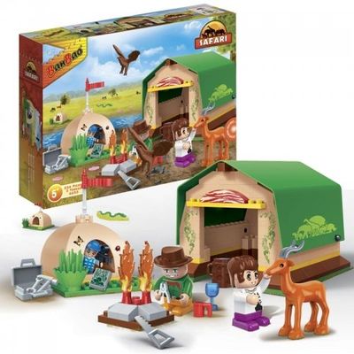 BanBao Tented Camp Building Kit (226 Piece)
