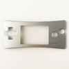 Replacement Repair Front Faceplate Case Cover Shell Part for Game Boy Micro (GBM) Silver view 1