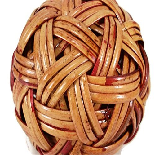 perfect2desire Rattan Ball Small Handmade Sepak Takraw Sport Kick Ball Rattan 4 Inches