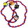 EF Witch Scare Crow Black Cat Pumpkin Halloween Bead Necklace Party view 1