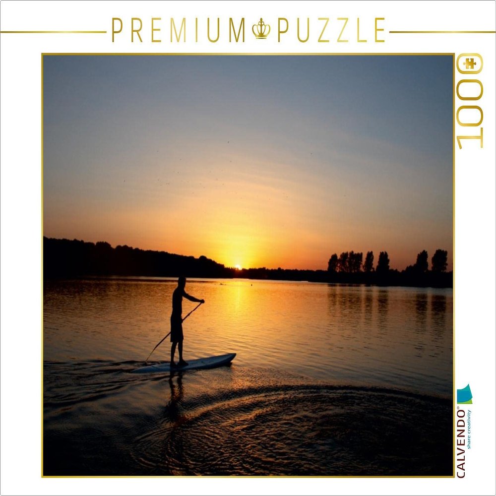 CALVENDO Puzzle Stand up Paddling 1000 Pieces 64 x 48 cm from Bettina Schnittert