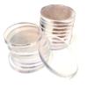 50 Clear Chip Spacers Casino Style view 1