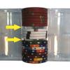 50 Clear Chip Spacers Casino Style view 2