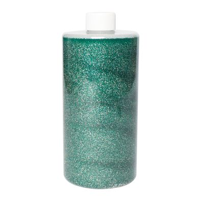 Fun and Function Large Green Calm Down Jar - Kids Glitter Sensory Bottle - Liquid Timer Calming Toy for Kids - Glitter Jar Water Fidget Toy - Calming Sensory Toys for Liquid Sensory Play - For Ages 3+