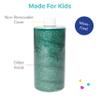 Fun and Function Large Green Calm Down Jar - Kids Glitter Sensory Bottle - Liquid Timer Calming Toy for Kids - Glitter Jar Water Fidget Toy - Calming Sensory Toys for Liquid Sensory Play - For Ages 3+ view 4