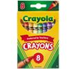 Crayola Crayons 8 Color Peggable [Set of 6] view 1