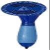 Abc's Talking Crayon Writer (Blue/Lt. Blue) view 1