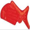 Fortune Telling Cellophane Fish Package of 5 by Fortune Telling fish view 1