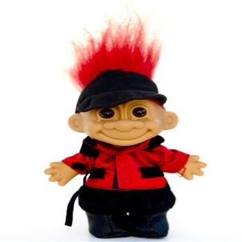 My Lucky EQUESTRIAN 6 Inch Troll - Red Hair by Russ