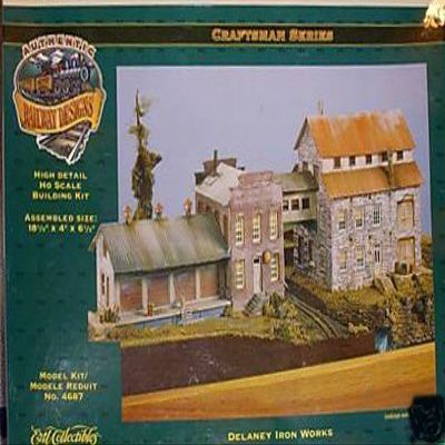 Authentic Railway Designs Delaney Iron Works by Authentic Railway Designs