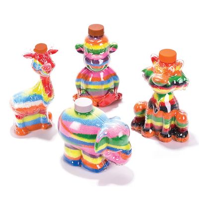 ANIMAL SAND ART BOTTLE (pack of 12) by Rhode Island Novelty