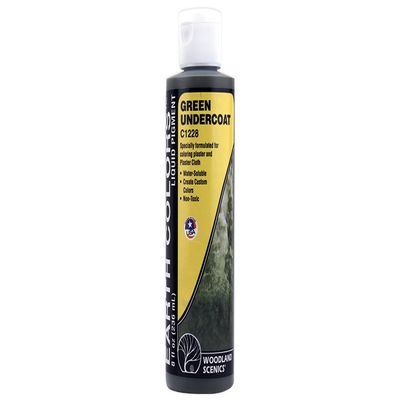 Woodland Scenics WS 1228 Green Undercoat 8 oz. by Woodland Scenics