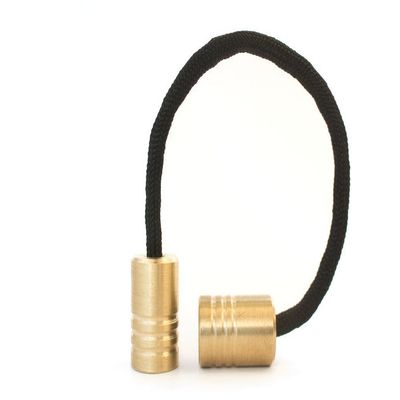 BEGLERI - BRASS - HAND MACHINED EDC GREEK WORRY FIDGET BEADS - MADE IN THE USA