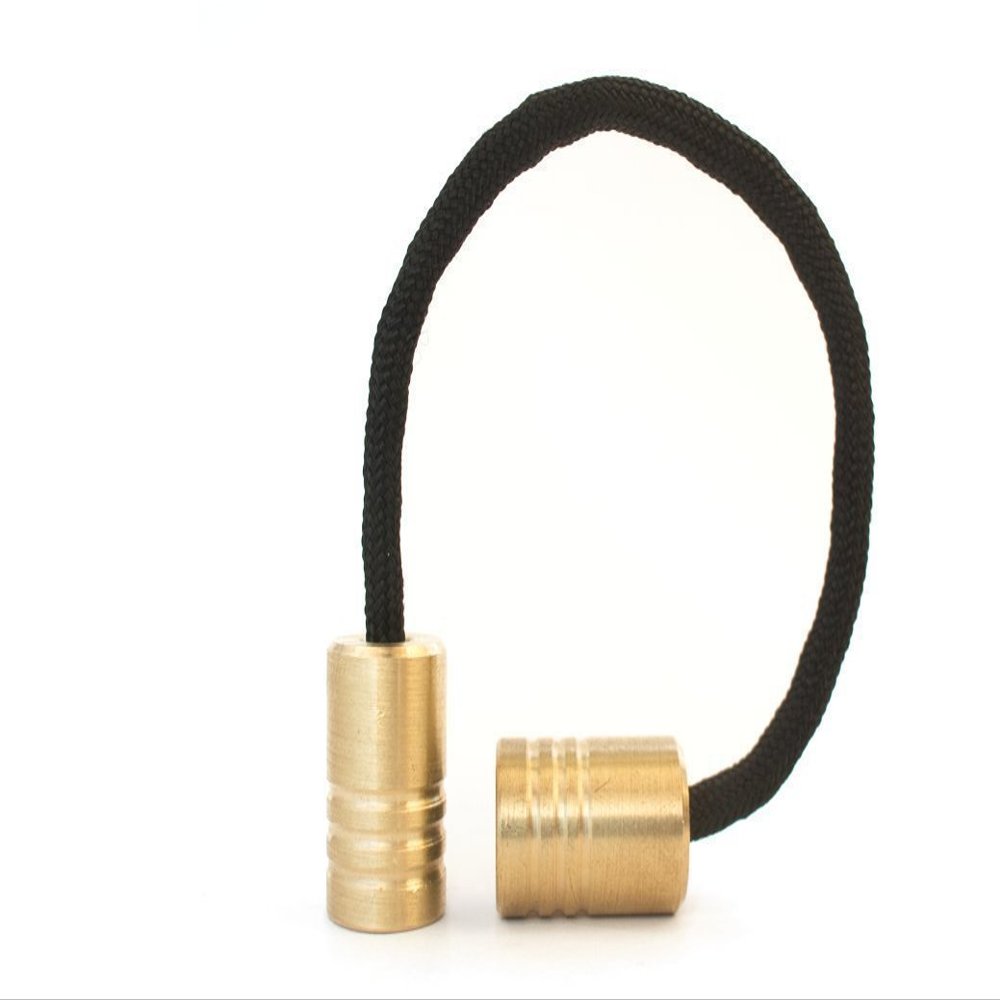 BEGLERI - BRASS - HAND MACHINED EDC GREEK WORRY FIDGET BEADS - MADE IN THE USA