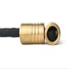 BEGLERI - BRASS - HAND MACHINED EDC GREEK WORRY FIDGET BEADS - MADE IN THE USA view 2