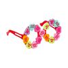 amscan 396632 Multicolor Foam Word Hearts Plastic Red Eyeglasses, Kids Size view 1