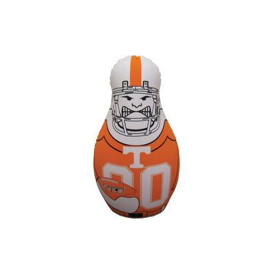 Fremont Die NCAA Tennessee Volunteers Bop Bag Inflatable Tackle Buddy Punching Bag, Mini: 12" Tall, Team Colors