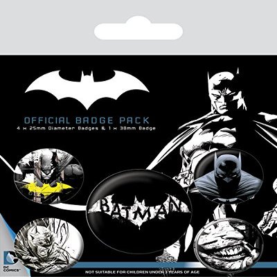 Pyramid International Batman Dark Badge, 10 x 12.5 x 1.3 cm, Multi-Colour