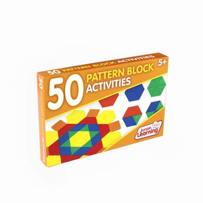 Junior Learning JL329 50 Pattern Block Activities
