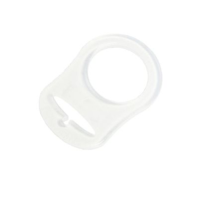 25 MAM Ring Button Style Pacifier Adapter (Clear)