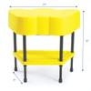 Children's Factory - AFB5100PY Toddler Sensory Table with Lid, Adjustable Height Sand & Water Indoor/Outdoor Play Equipment for Kids Playroom/Homeschool/Classroom, Yellow view 3