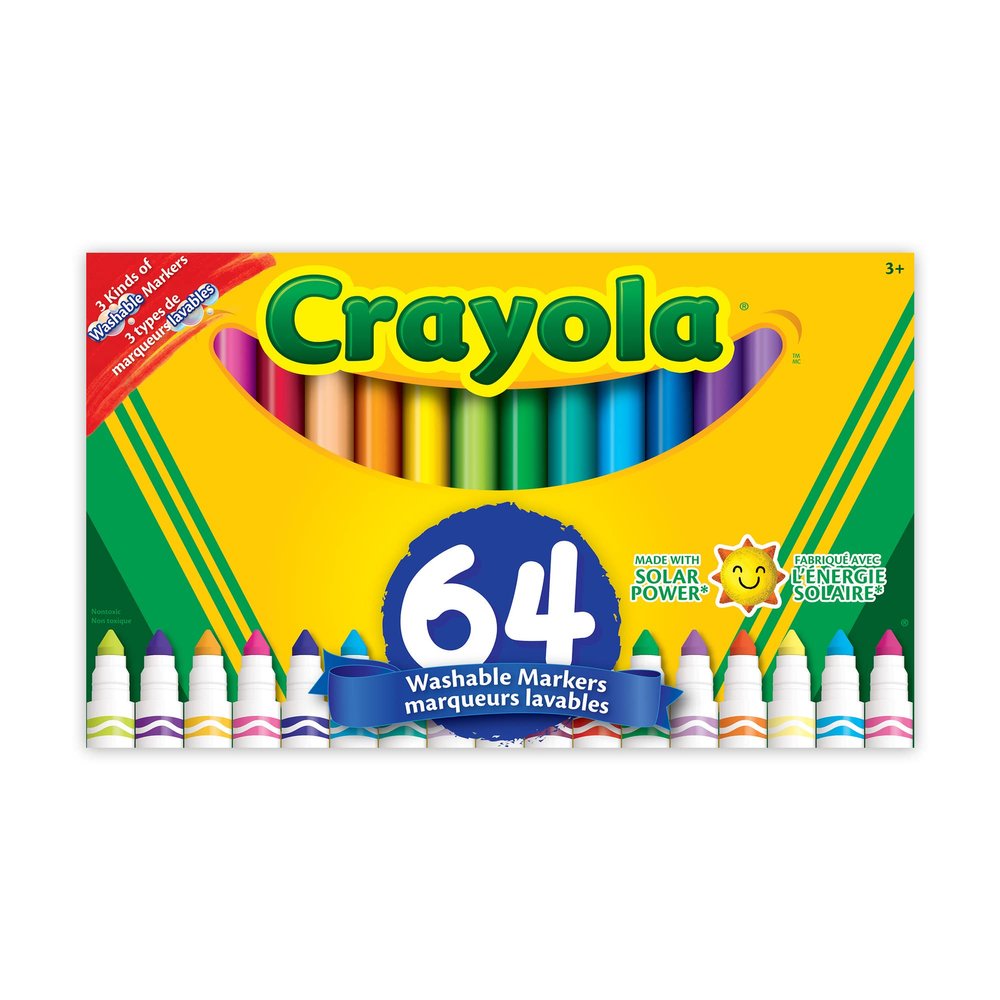Crayola 64 ct. Ultra-Clean Washable