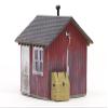 Woodland Scenics WOOBR5057 HO Built-Up Work Shed view 2