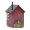 Woodland Scenics WOOBR5057 HO Built-Up Work Shed view 4