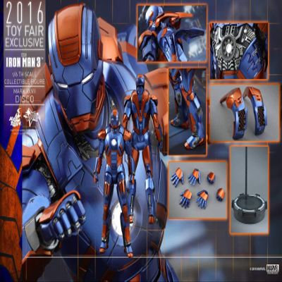Hot Toys Mark XXVII - Disco (MMS371) 2016 Toy Fair Exclusive Iron Man Mark 27 1/6 Scale Movie Masterpiece Figure