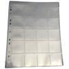 10 x A4 Collector - Storage Album Pages - Many Sizes Available - Acid Free - Banknotes - Trading Cards - Coin Holders - Photography (20 Pockets) view 1