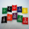 EVERRICH EVC-0016 4 x 4 Inch Numbers Beanbags - Set of 10 view 1