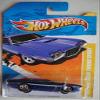 HOT WHEELS 2011 NEW MODELS BLUE '72 FORD GRAN TORINO SPORT 2/50 5 SPOKE view 1