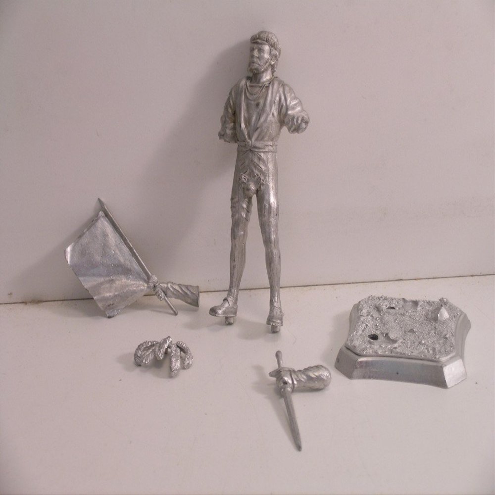 Barton Miniatures---"Flagbearer of Berne 1510"---Metal Military Miniature