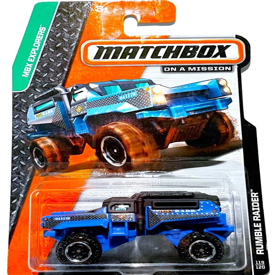 2014 Matchbox MBX Explorers Rumble Raider 119/120 by Matchbox