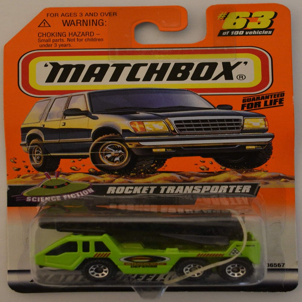 Matchbox 1985 Series 13 Science Fiction 1:150 Rocket Transporter #63 1:64 Scale by Matchbox