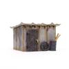 Woodland Scenics WOOBR5856 O Built-Up Tin Shack view 1