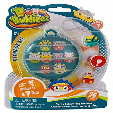 Bbuddieez Storage "Kit" with 3 Buddieez