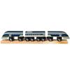 Bigjigs Rail Eurostar Toy Train | Model of The e320 Engine | Wooden Accessories for Railway Track Set | Ideal First Gift for 3+ Year Old Kids | Educational Tool Suitable for Young Boys & Girls view 1