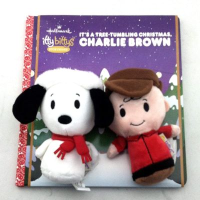 Hallmark 1KDD1135 It's A Tree Tumbling Christmas Charlie Brown Itty Bitty Storybook