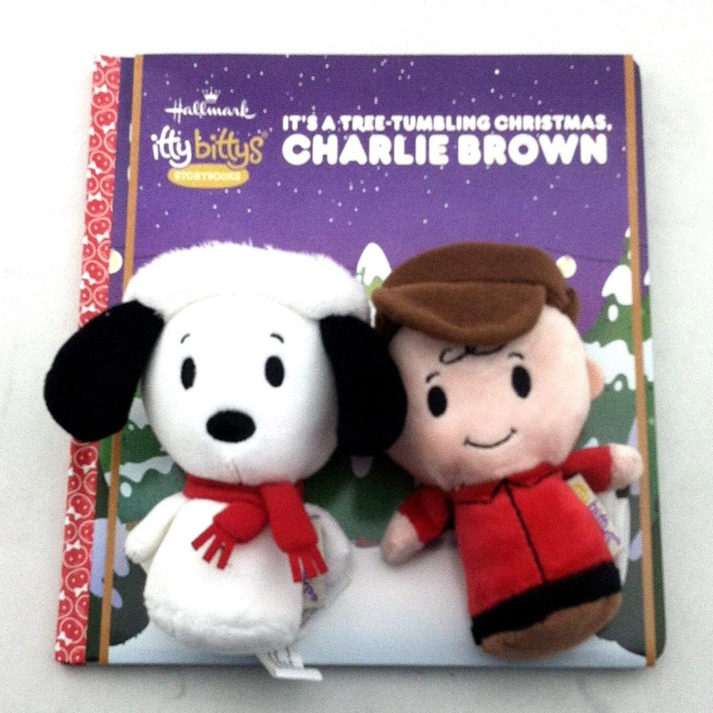 Hallmark 1KDD1135 It's A Tree Tumbling Christmas Charlie Brown Itty Bitty Storybook