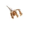 Punk Style Stud Fashion Accessories Gold Dragon Eagle Claw Earrings Pair view 1